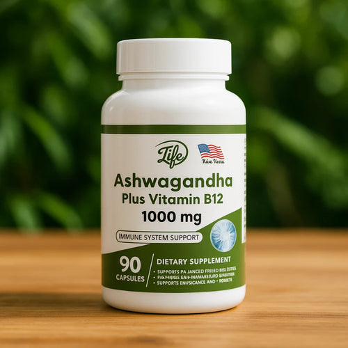 ASHWAGANDHA Plus + B12